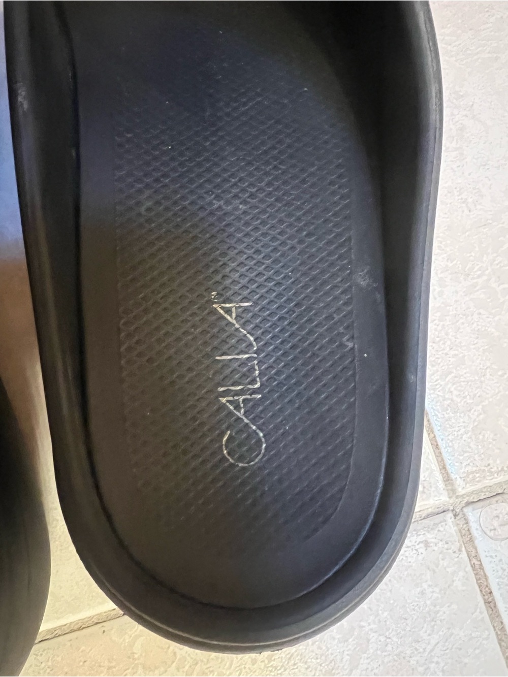 CALIA Black Slip-On Foam Clogs - Minimal Slide Sandals~ Size: 9 - Picture 5 of 8